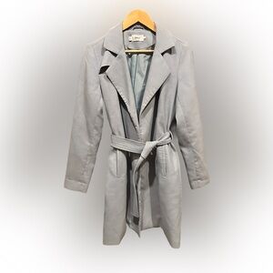 ONLY Women's Sky Blue Trench Coat
